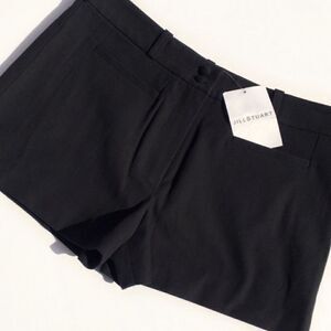 Vintage Deadstock Late 90s / Early 2000s NWT Jill Stuart Black Runway Shorts